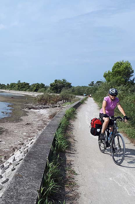 Mit dem Fahrrad durch das Umland von Aiello